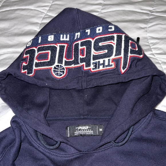 🔥💪🏾Men WASHINGTON WIZARDS Hooded Sweatshirt  with Baseball Cap 💪🏾🔥 - Picture 5 of 5